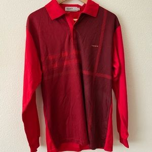 Pasaco red collared shirt Men’s